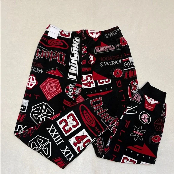 JORDAN Sweatpants - graphics all over - brand new